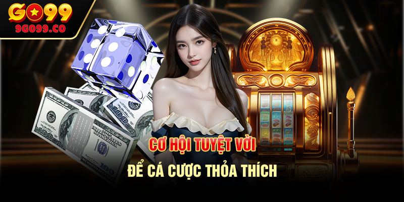 Cơ hội tuyệt vời để cá cược thoả thích